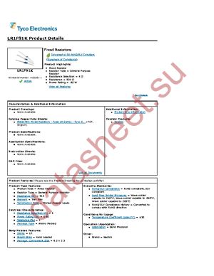 LR1F91K datasheet  